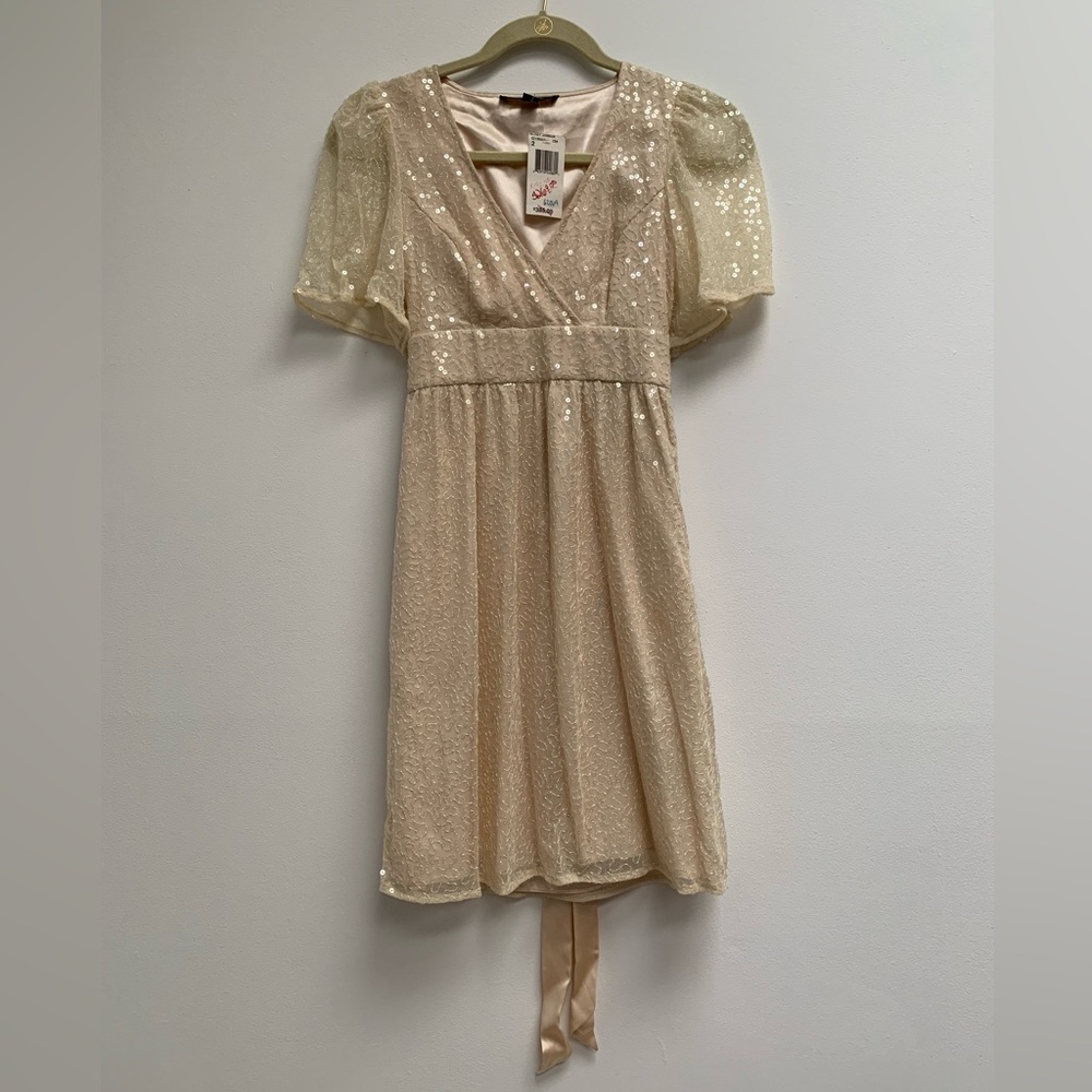 NWT Betsey Johnson Sequin Mini Dress
